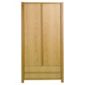 Hudson Double Wardrobe, Oak