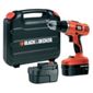 Black & Decker 18V Hammer 2 Batt Kit Box EPC188BK