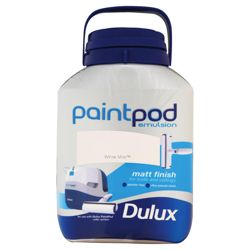 Dulux Paint Pod Matt White Mist 5L