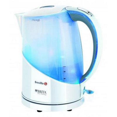 Breville VKJ095 1 Litre Plastic Brita Kettle - White