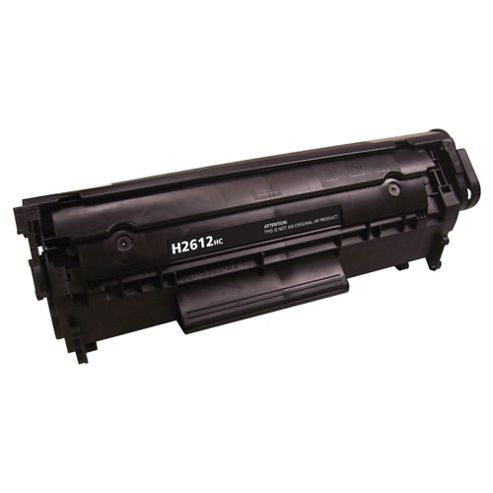 Image of Tesco Thpq2612x Black Laser Toner Cartridge (for Hp Q2612x/ Hp 12x Black)