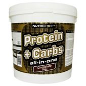 Nutrisport Protein + Complex Carbs 5kg Strawberry