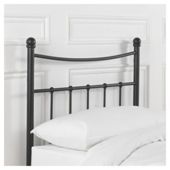 Lincoln Single Headboard, Black