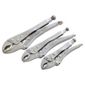 Am-tech 3pc Locking Grip Plier Set