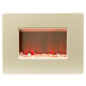 Valor Vivo Chalk White Electric Fire