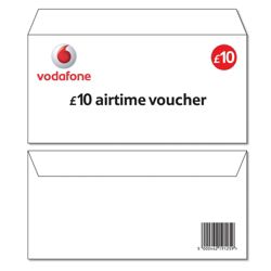 Vodafone £10 Top-up voucher