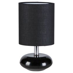 Tesco Lighting Ceramic Table Lamp Black, Set Of 2
