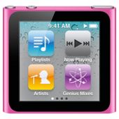 Apple MC526QB/A iPod Nano 16GB 6th Generation - Pink