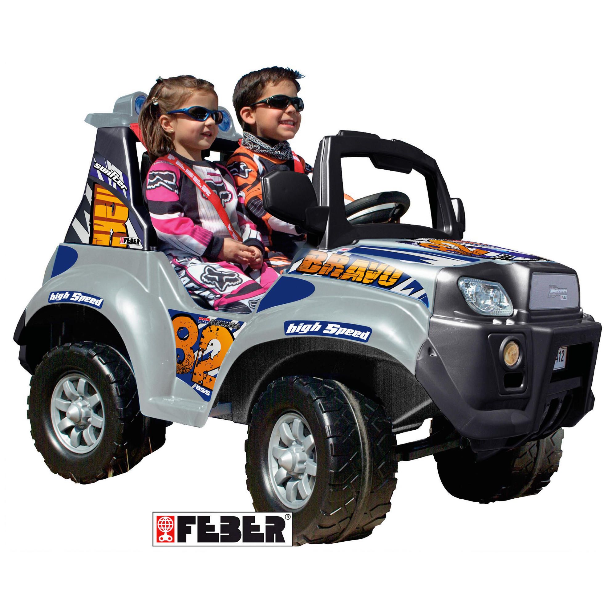 Feber Famosa 2-Seater Ride-On Jeep at Tesco Direct