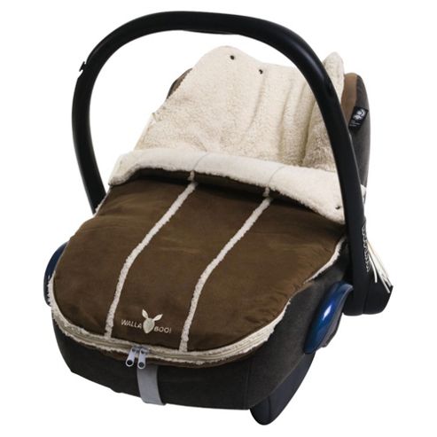 Image of Wallaboo Newborn Footmuff, Chocolate