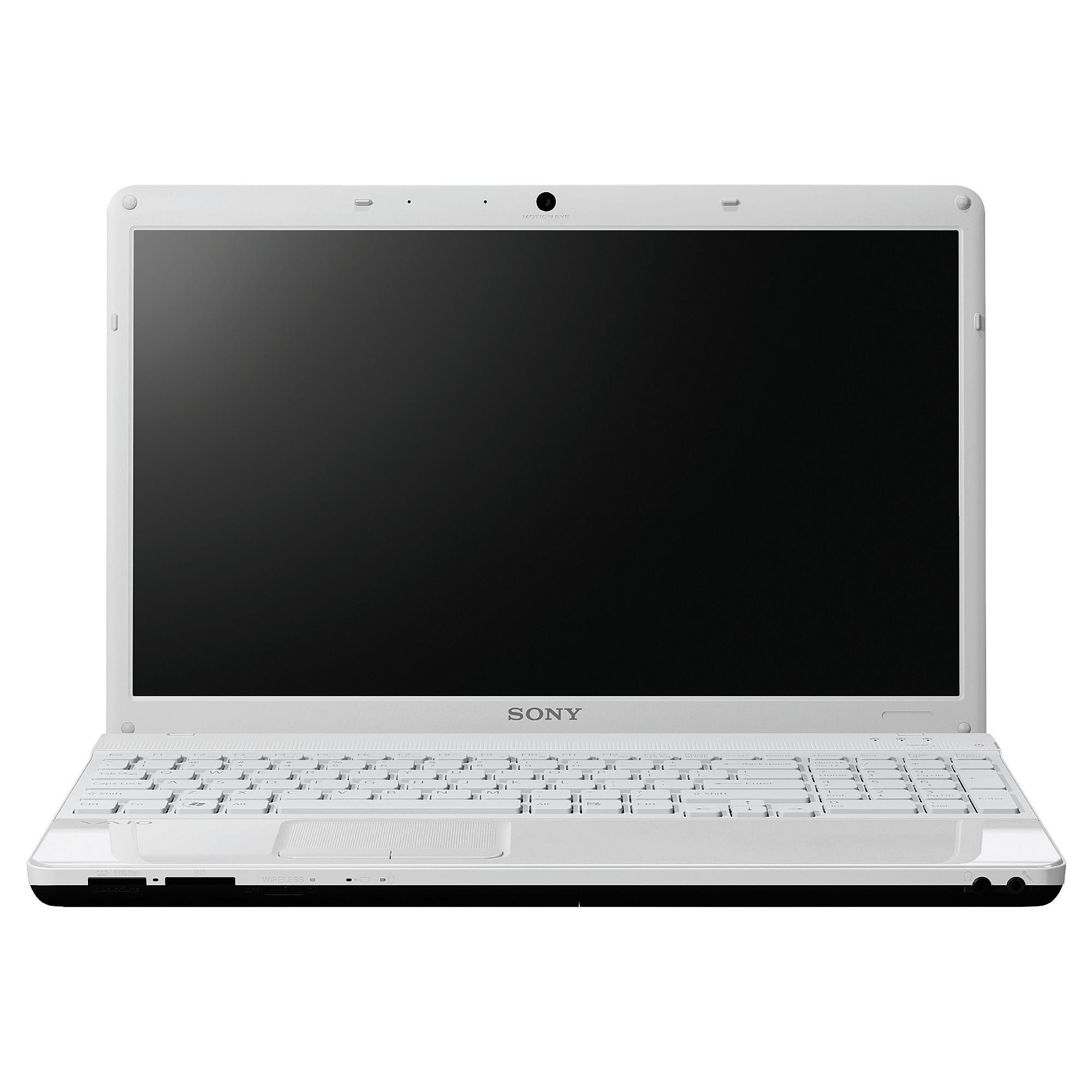 Sony EE2E1E/WI Laptop (3GB, 320GB, 15.6" Display) White