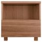 Maddox Bedside Chest, Walnut Veneer