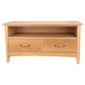 Stockholm 2 Drawer Tv Unit, Oak