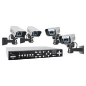 Byron colour 320GB quad CCTV System DVR320SET