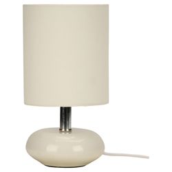 Tesco Lighting Ceramic Table Lamp Cream, Set Of 2