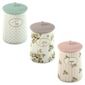 Katie Alice Ceramic Tea, Coffee and Sugar Canister Set