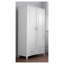 Stockholm Double Wardrobe, White