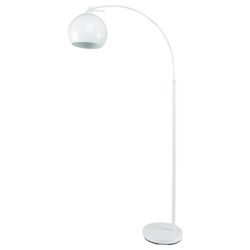 Tesco Lighting Arc Floor Lamp White Gloss