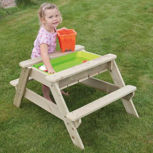 Image of Tp285 Early Fun Picnic Table Sandpit