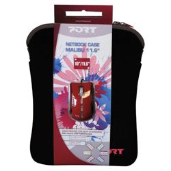 Port Designs Black Sleeve & Colour Changing Mouse - For up to 10.2 inch Laptops/ Netbooks