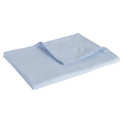 Tesco My Baby Flanellette Flat Sheet Cot/Cot Bed, Blue