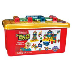 Fisher-Price Trio Building Set With Storage