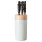 Profesional Sabatier 5 piece Barrel Knife Block Set