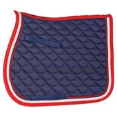 Cottage craft Dotty Saddlecloth Navy Full
