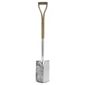 Dobbies Select Wood&Stainless Steel Digging Spade