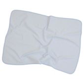 Clair de lune Waffle Pram Blanket, Blue