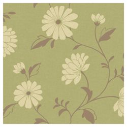 Arthouse Chelsea motif green wallpaper