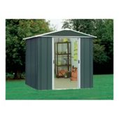 Yardmaster 6x4 Titan Metal Apex Shed with floor support frame