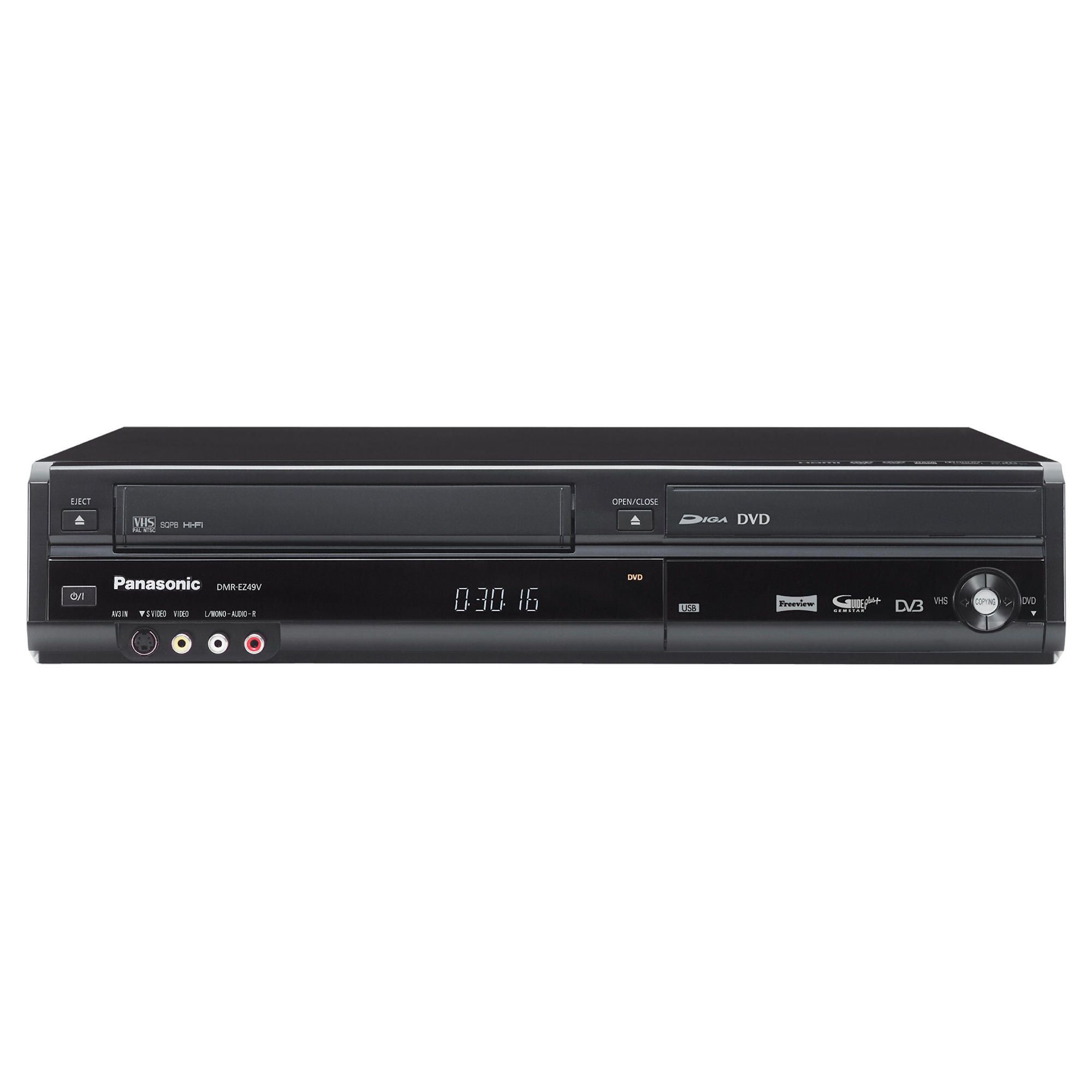 Panasonic DMR-EZ49VEBK DVD/VCR Combi 