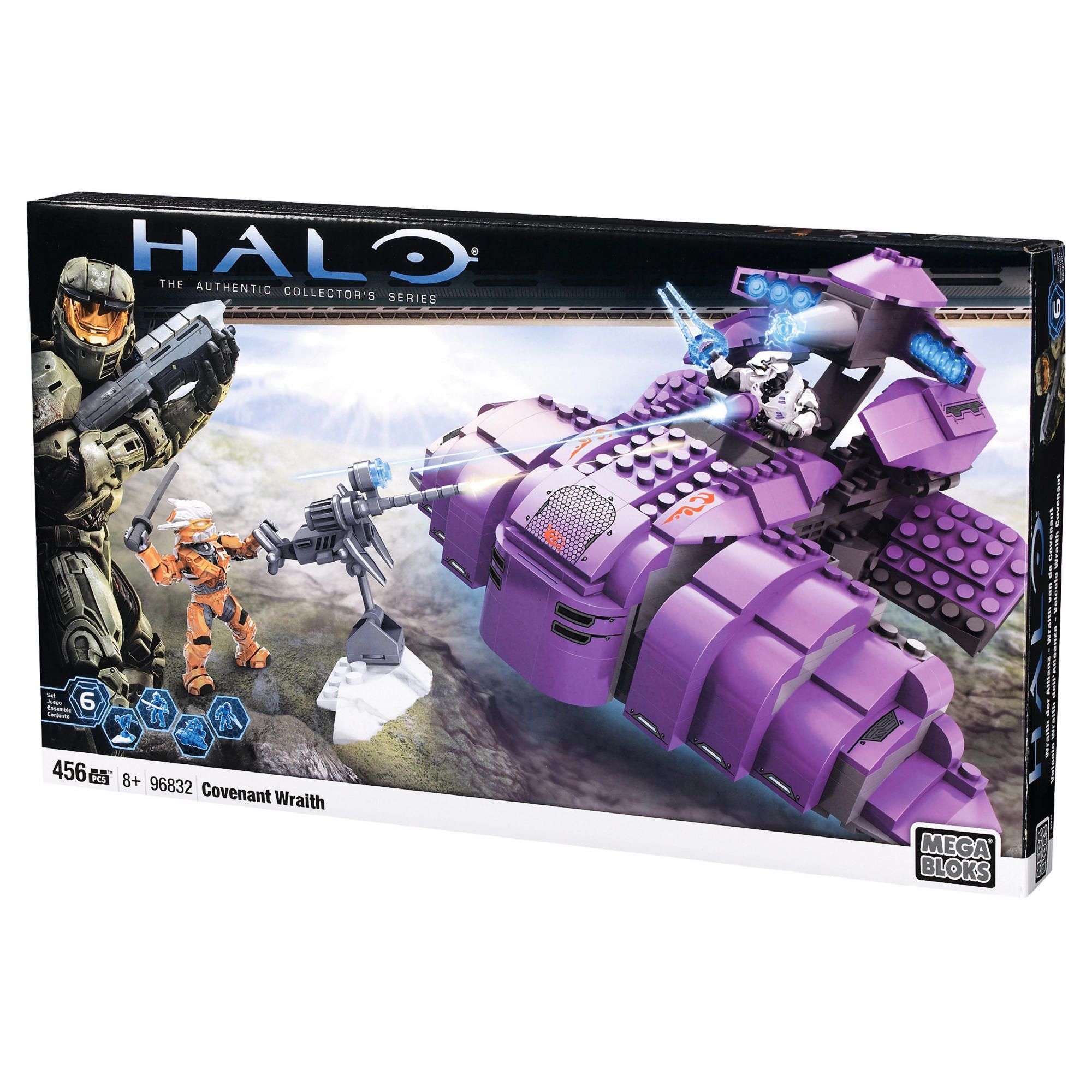 Mega Bloks Halo Wars Covenant Wraith 