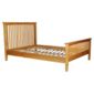 Hancock Double Bed Frame, Oak Stain
