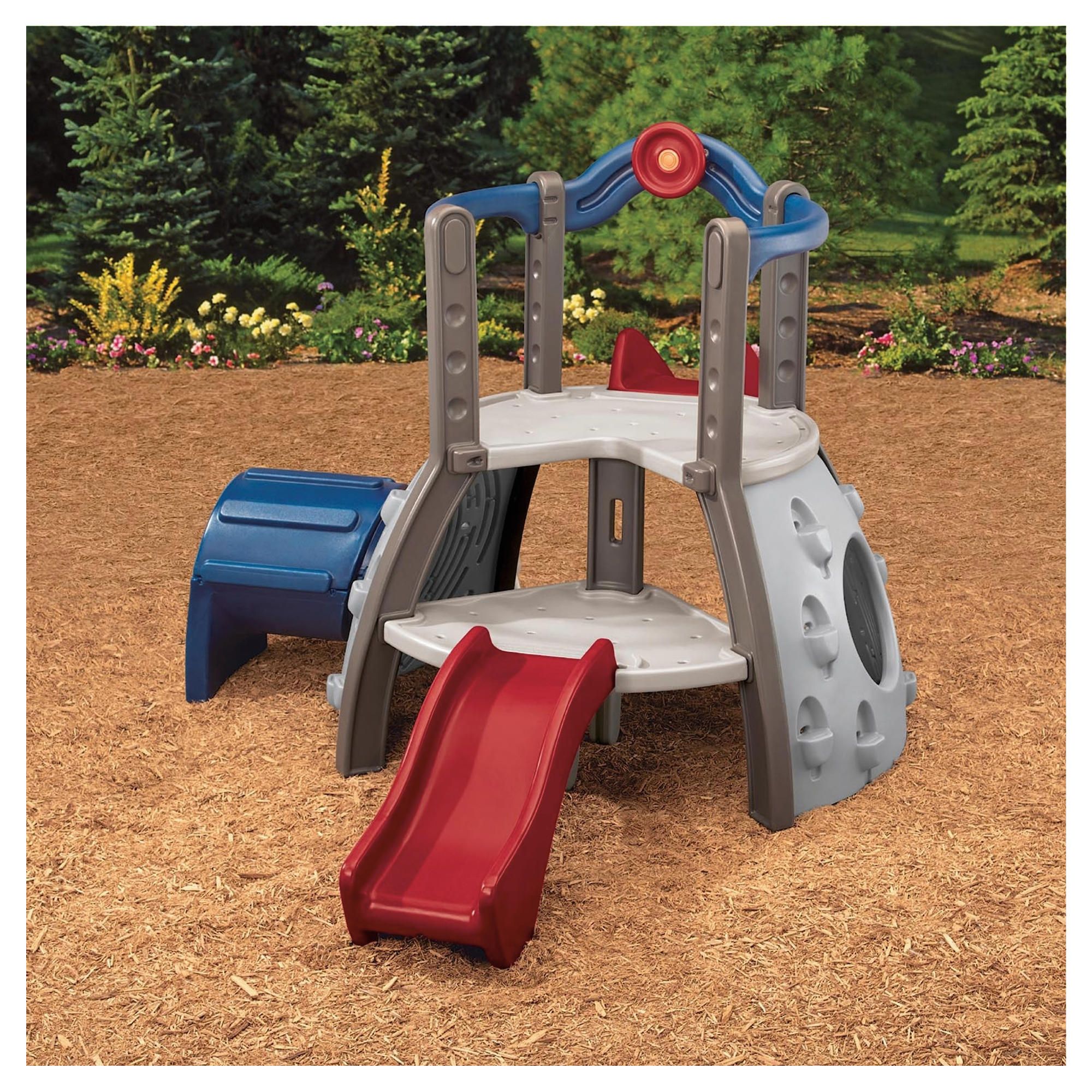 Little Tikes Double Decker Superslide Earth Colours at Tesco Direct