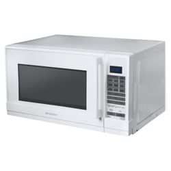 Sharp R658WM 20L White Microwave with Grill