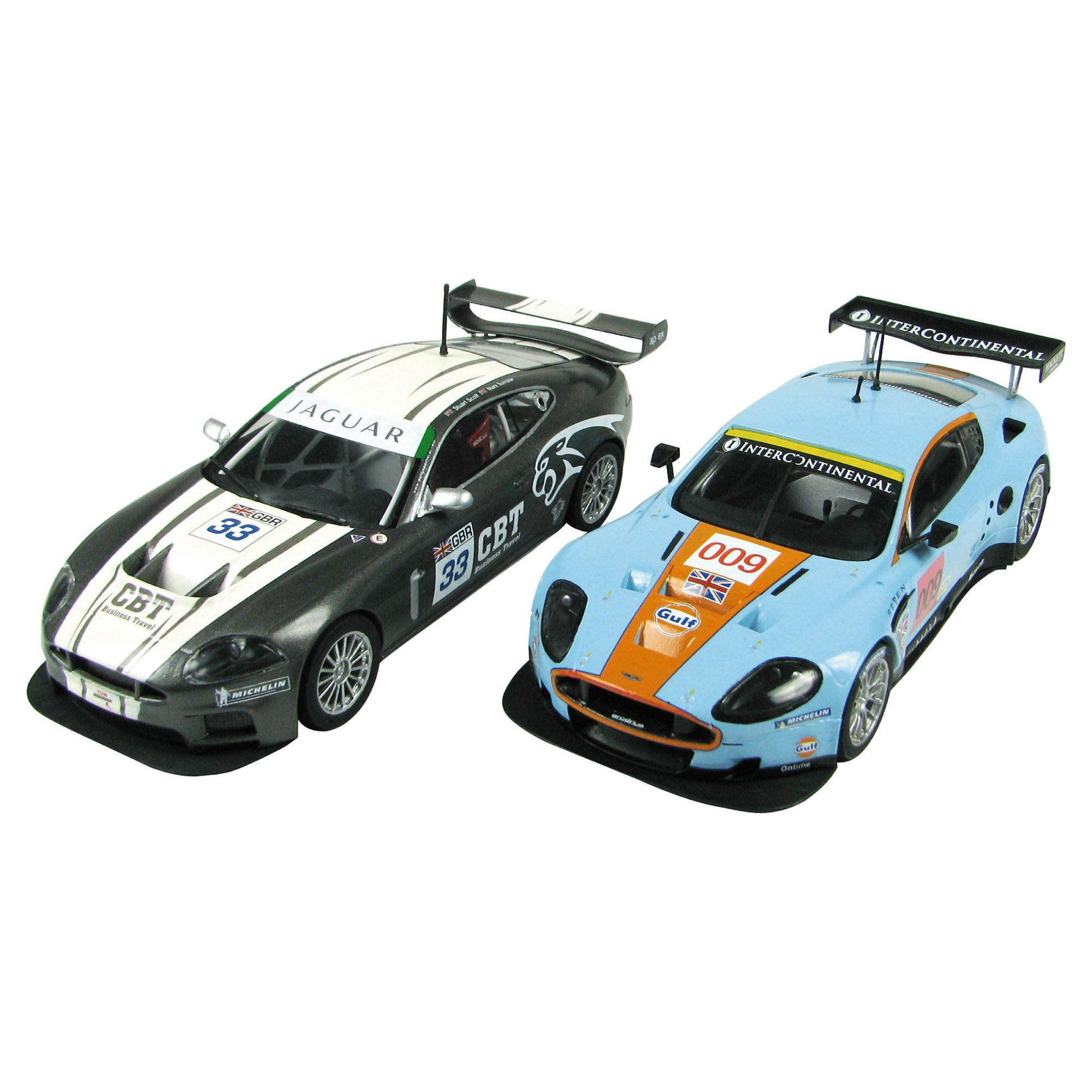 Airfix Jaguar Xkr Gt & Aston Martin Twin Gift Set