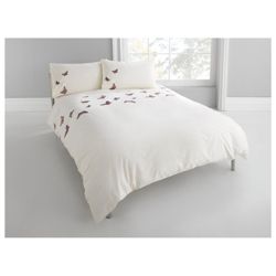 Tesco Emb Butterflies  (Cream)