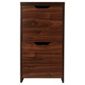 Seattle 2 Drawer Filer, Walnut-effect
