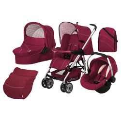 Hauck Condor Trioset Travel System, Plum