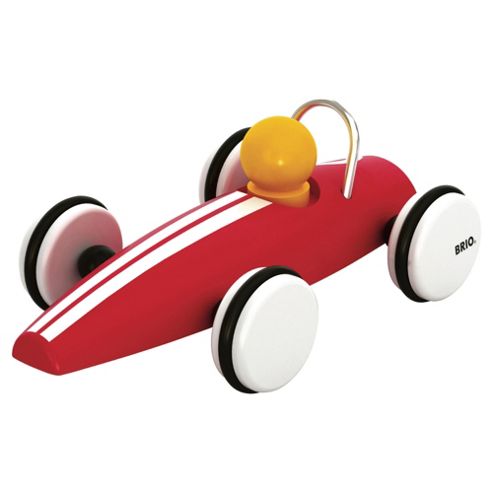 Image of Brio Toddler Classic Large Race Car, Wooden Toy