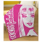 Barbie Fleece 125 * 150 cm