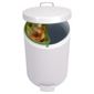 Brabantia 20L White Pedal Bin with Food Trap