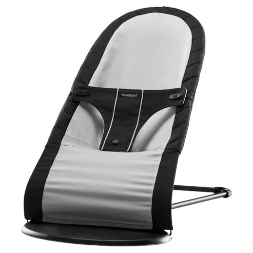 Image of Babybjorn Babysitter Balance, Black/silver, Cotton Mix