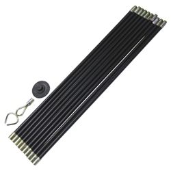 Am-tech 12Pc Drain Rod Set C3250