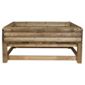 Raised bed 180cm wooden planter