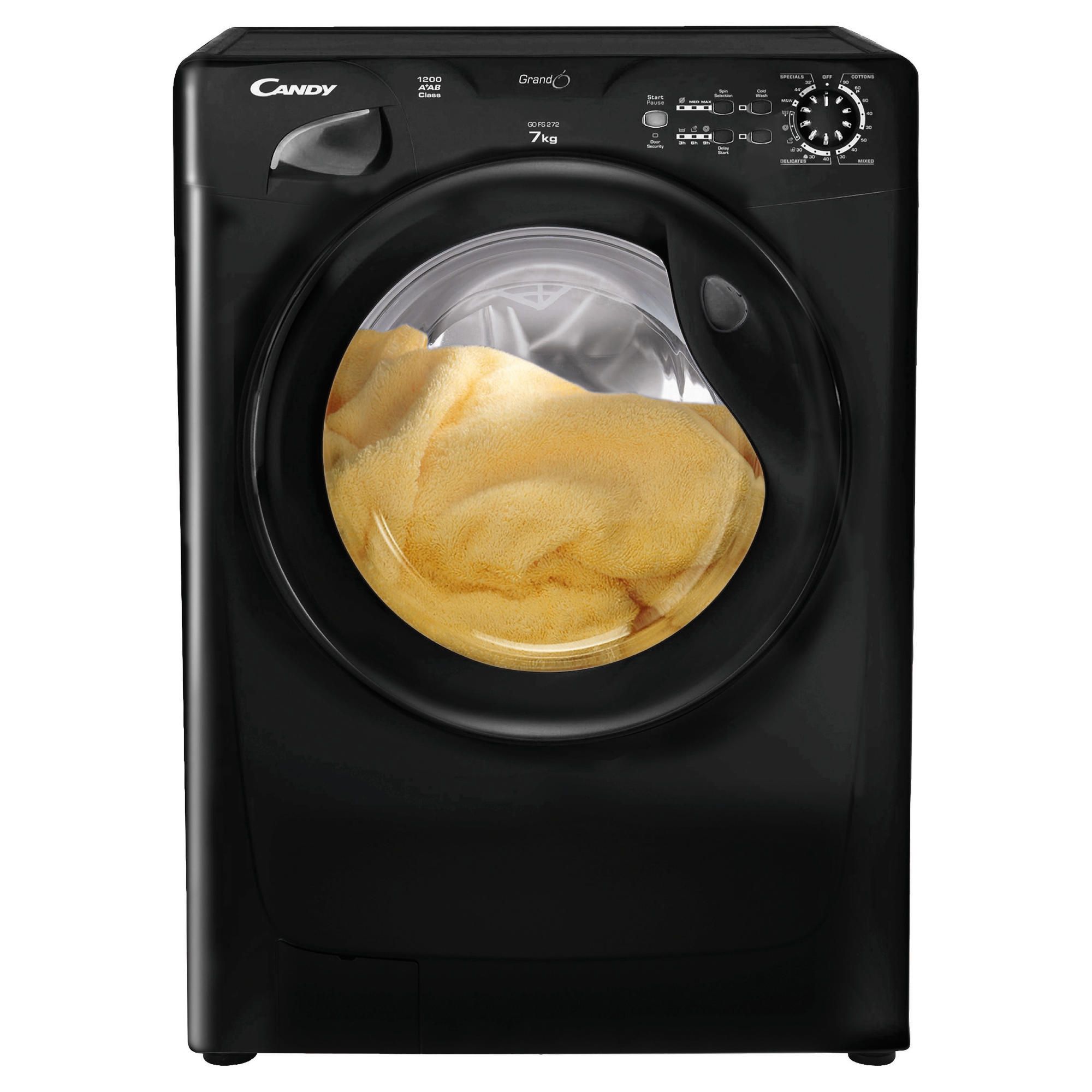 Candy GOF662S Black Washing Machine