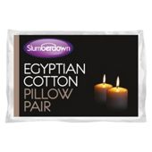 Slumberdown Egyptian Cotton Pillows 2 Pack