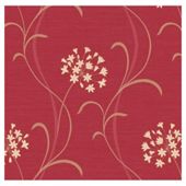 Arthouse Mia motif red wallpaper